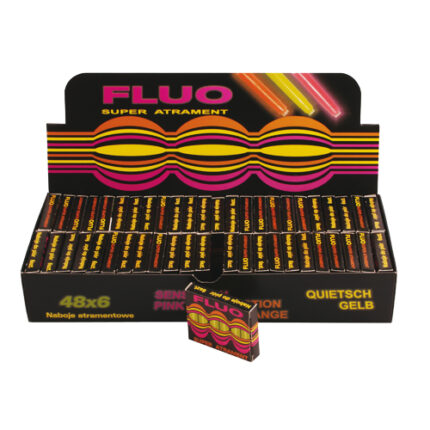 Bombičky CRESCO 6 ks - fluo