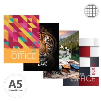 Kniha záznamová A4, štvorčeková - 96 listová