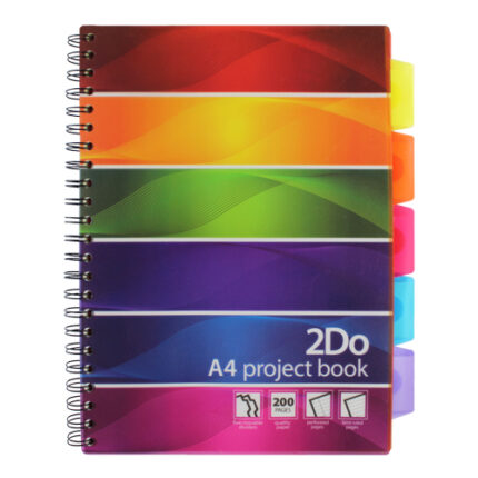 Blok linajkový so špirálou A4/100listov