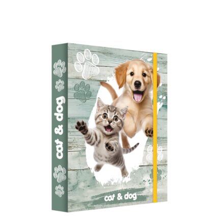 Box na zošity A5 Jumbo MAX - Cat & Dog