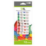 Farby olejové 12 ml - sada 12 ks