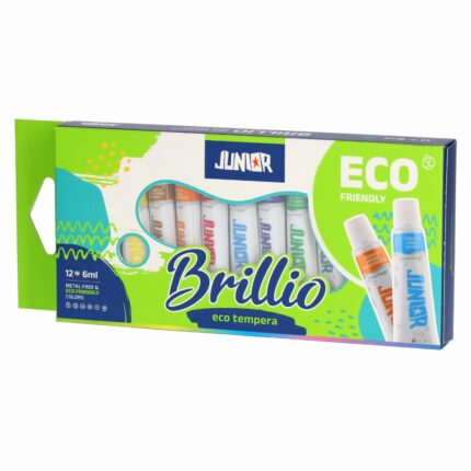 Farby temperové v boxe 6 ml/sada 12 ks