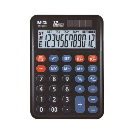 Kalkulačka stolná M&G MGC-20UC, 12-miestna (funkcia DPH)