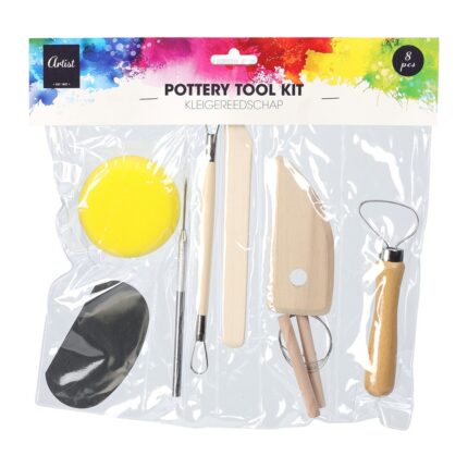Nástroje na modelovanie z hliny (8 ks)