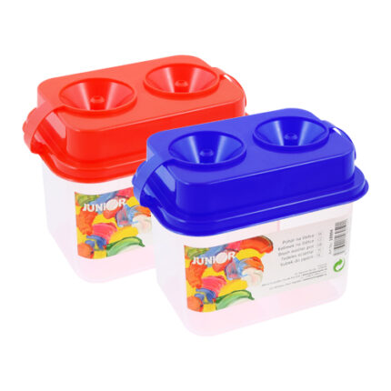 Pohár na čistenie štetcov - dvojitý JUNIOR