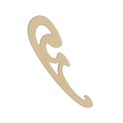 Šablóna krivítko - korčuľa