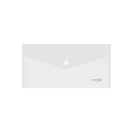 Obal s patentkou PP/DL, priehľadný/