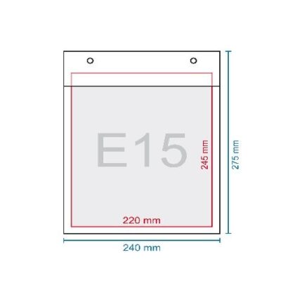 Obálka bublinková E15, 240 x 275 mm