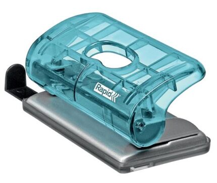 Mini dierovač Rapesco Rapid na 10 listov, color breeze