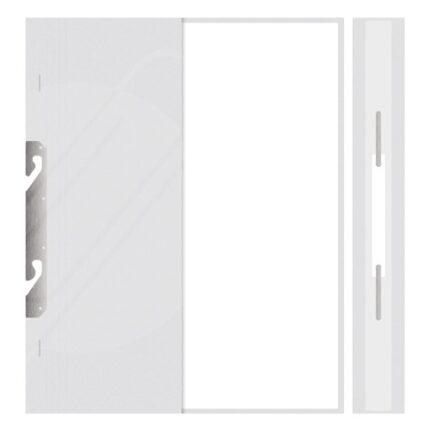 Rýchloviazač A4 RZP - závesný polovičný, EKO - biely