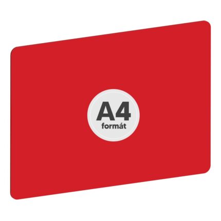 Modelovacia podložka A4, červená