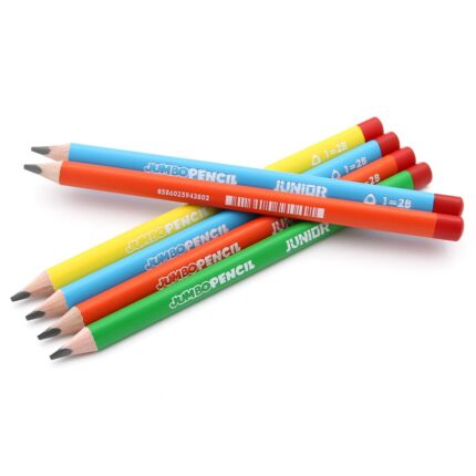 Ceruzka grafitová Jumbo Pencil 2B, mix